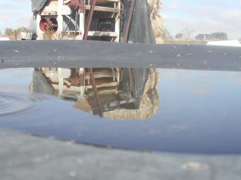 Free stock image of Farm reflections created by laurie
