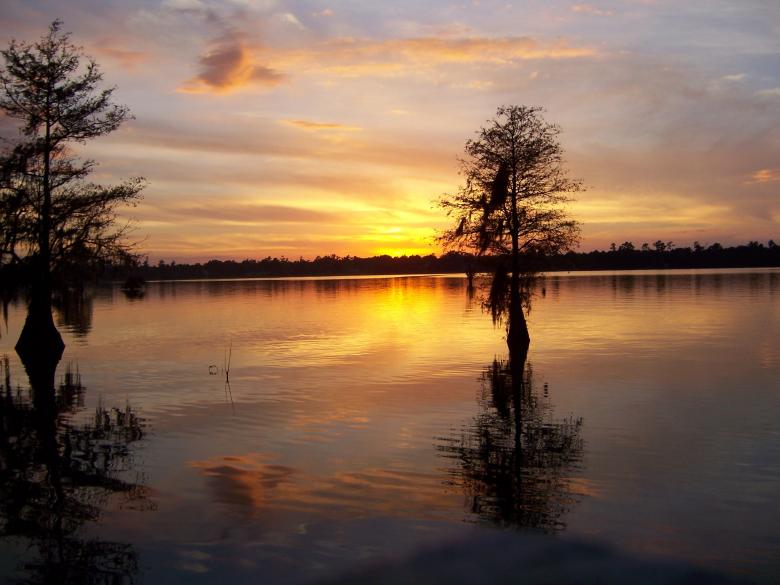 Free stock image of Lake Moultrie Sunset created by billy koll