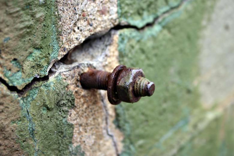 Free stock image of Rusted steel bolt created by Bjorgvin