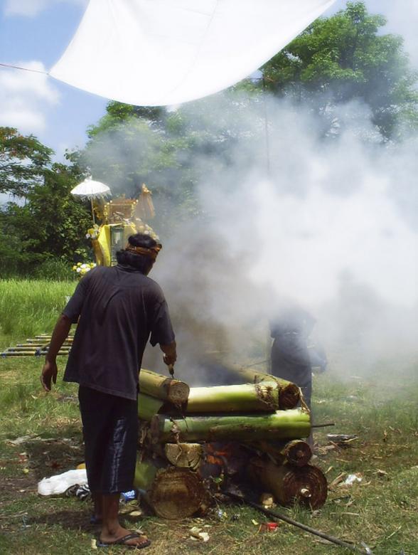 Free stock image of ceremonial ngaben created by Didi Supardi