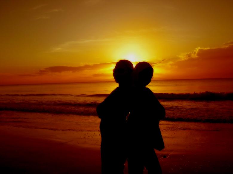 Free stock image of Enjoying the sunset created by Didi Supardi