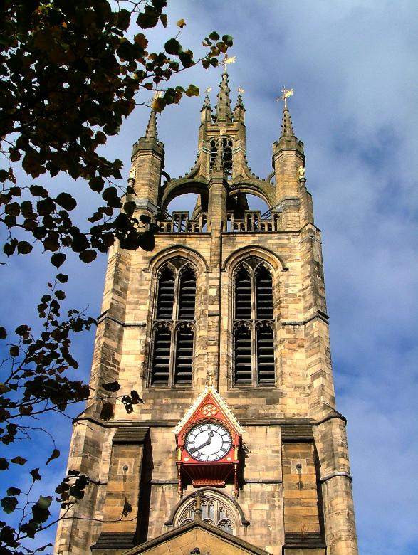 Free stock image of Church tower in England created by Frank Martin