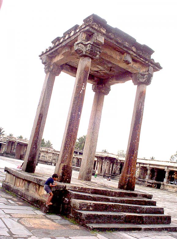 Free stock image of belur temple created by vasantha Kumar