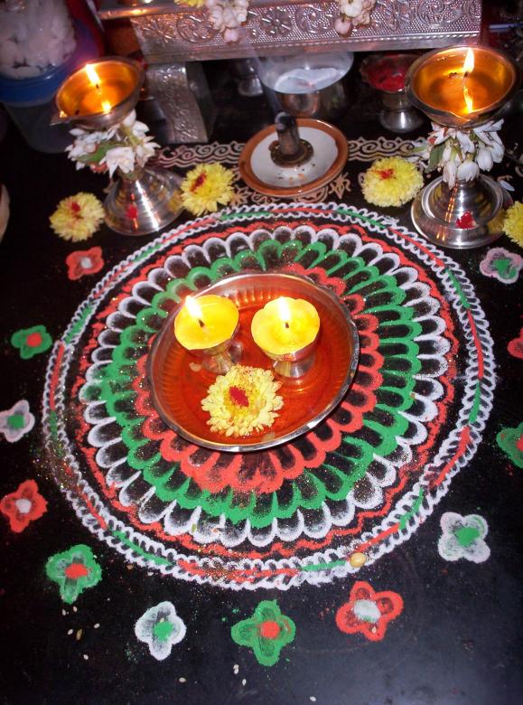 Free stock image of pooja created by vasantha Kumar