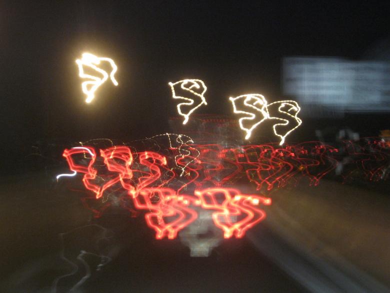 Free stock image of headlight distortion created by Bob Halstead