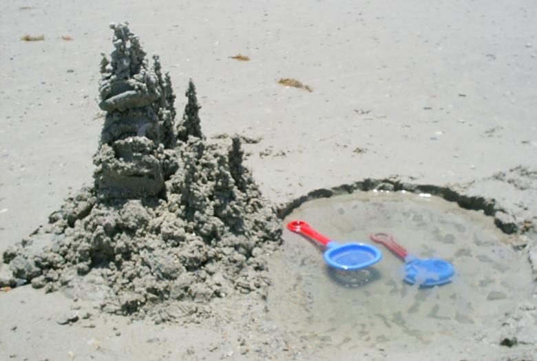 Free stock image of Sand castle created by Maria Kuroshchepova