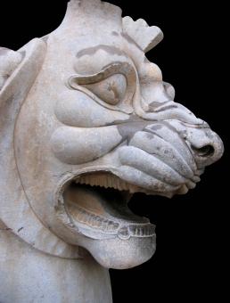 Lion sculpture, 2500 years ago, Iran - Free Stock Photo