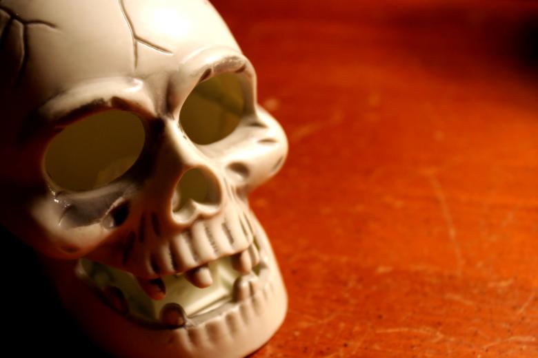 Free stock image of Skull created by Darren Hester