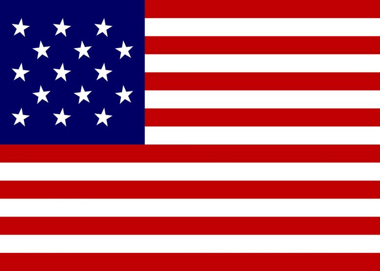 Free stock image of 15 star United States flag created by Michael  Benner