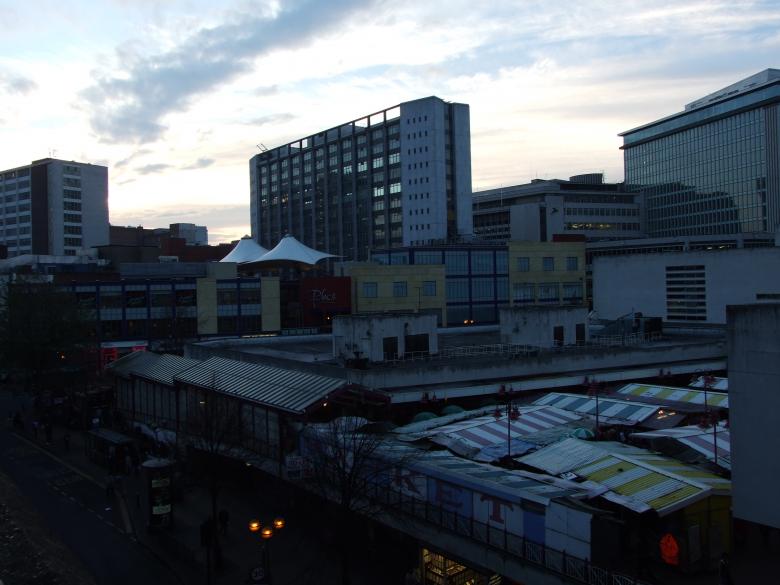 Free stock image of Birmingham skyline created by Joe Shannon