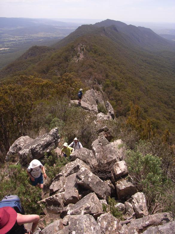 Free stock image of Catherdral range bushwalking created by Alec Stewart