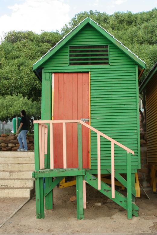 Free stock image of Cabin on the beach. created by Albertus van Niekerk