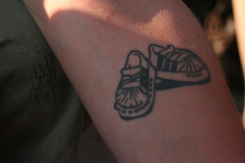 Free stock image of Sneaker tattoo created by sherman