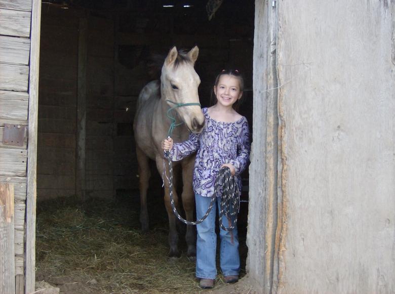 Free stock image of Stormy and Hallie created by Shandra