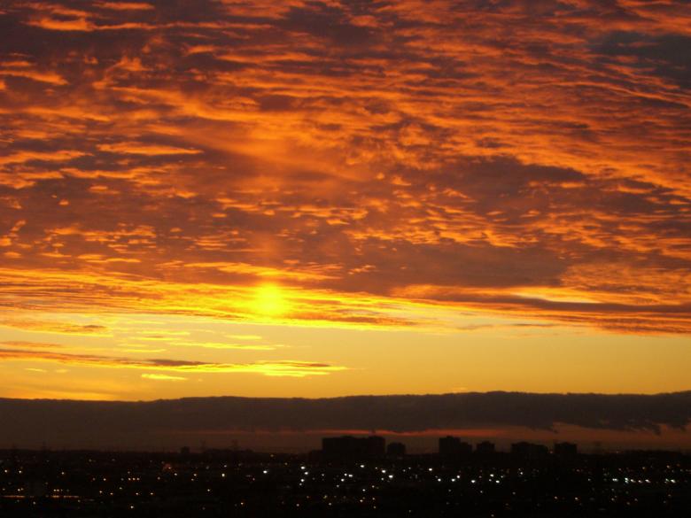 Free stock image of Sunset created by Simon Wong