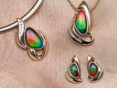 Ammolite Jewellery - Free Stock Photo