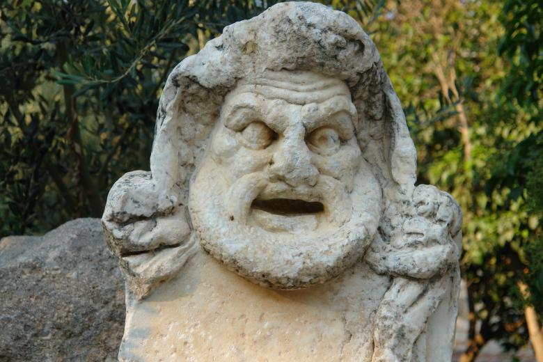 Free stock image of Statue of a face created by onder aydogdu