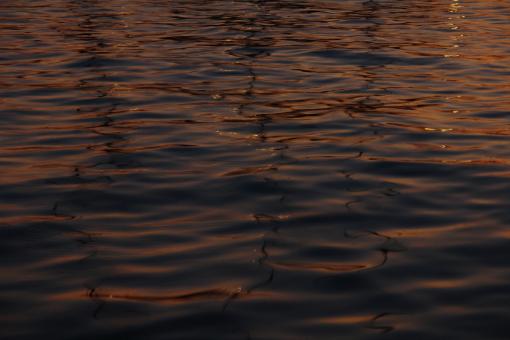 Sea at night