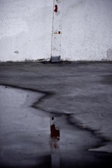 Free Stock Photo of Rusty reflection