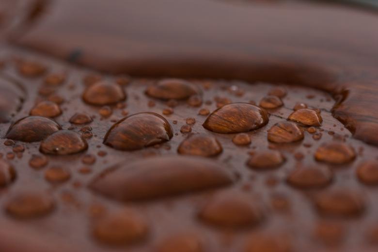 Free stock image of Water drops on wood created by Bjorgvin