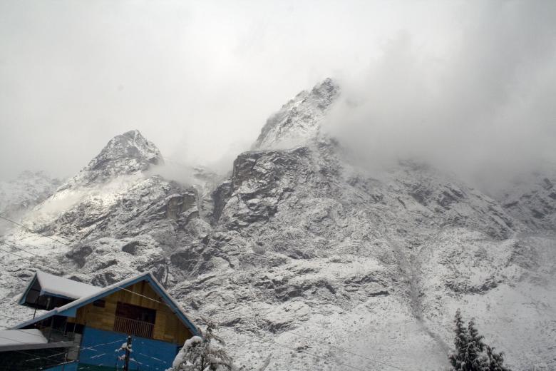 Free stock image of Alpine view created by sourav chatterjee