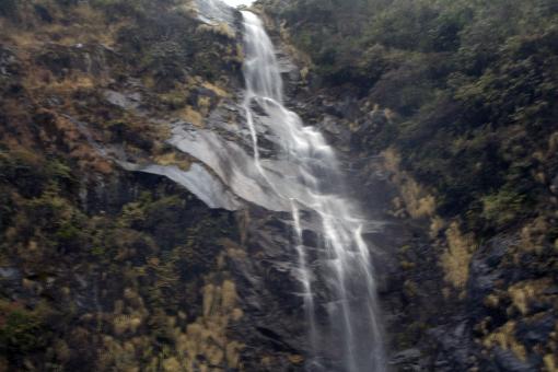 Alpine waterfall - Free Stock Photo