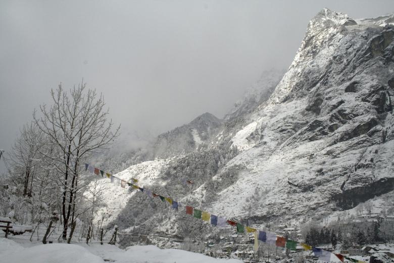 Free stock image of Alpine view created by sourav chatterjee
