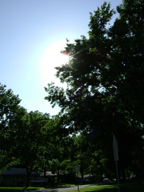 Free stock image of Sun playing peekabo created by Lokigrl616
