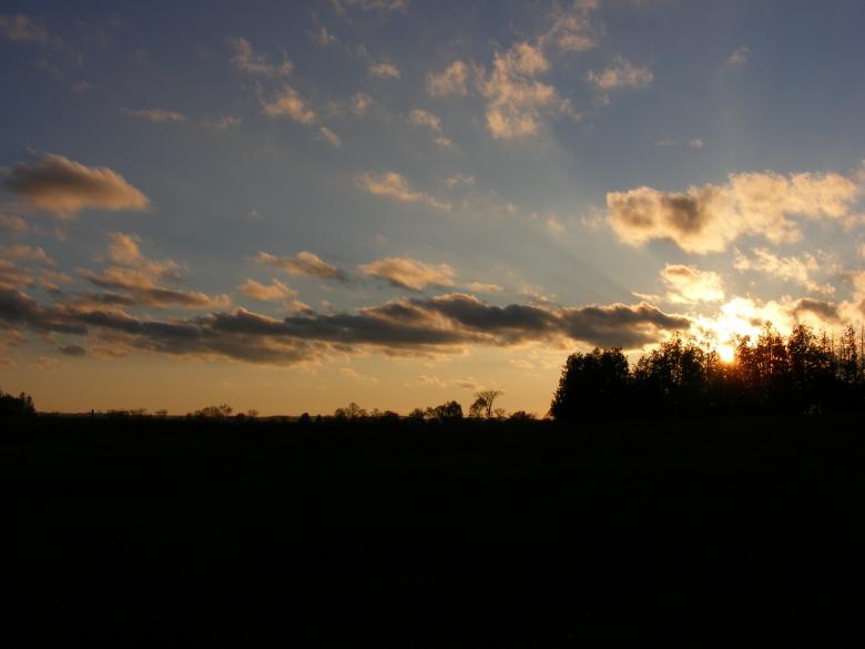 Free stock image of Sunset created by Corey Hughes