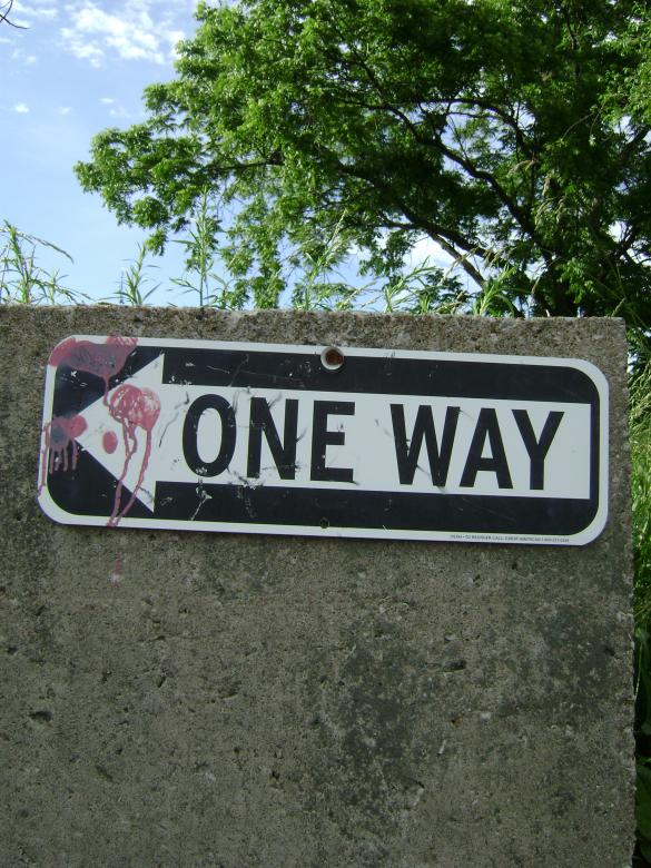 Free stock image of One way (with paintballs) created by Lokigrl616
