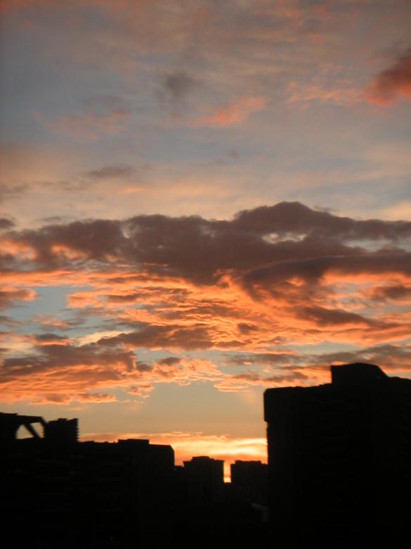 Free stock image of Sunset in the city created by THAWK