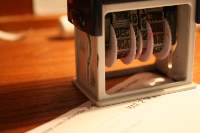Free stock image of Date stamper created by Jessica Moreno