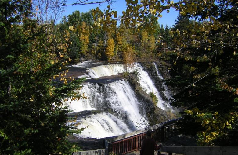 Free stock image of Canadian waterfall created by thejazzcat