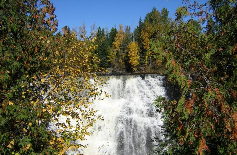 Free stock image of Canadian waterfall created by thejazzcat