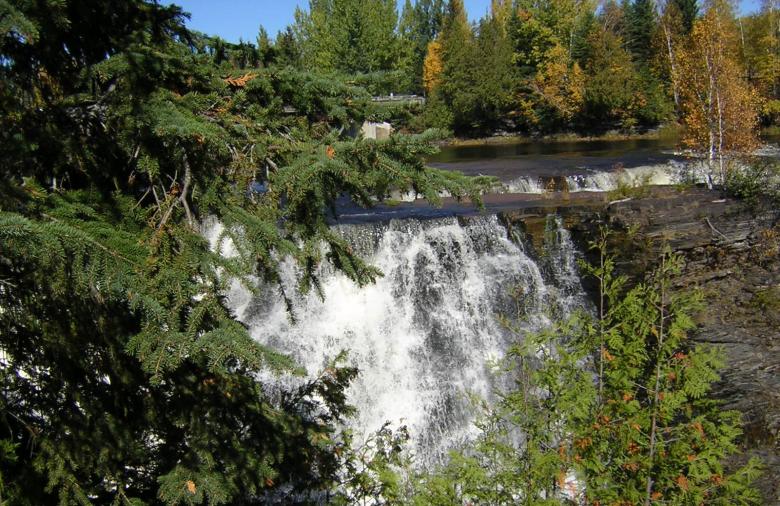 Free stock image of Canadian waterfall created by thejazzcat