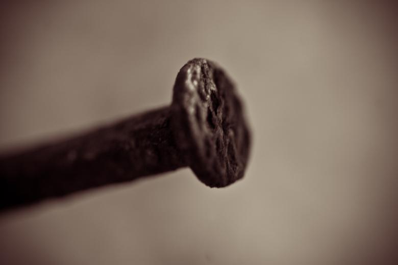 Free stock image of Rusty nail created by Bjorgvin
