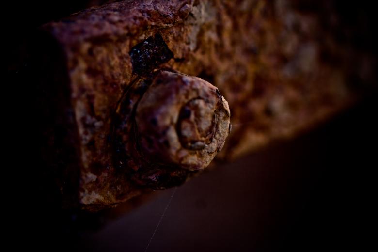 Free stock image of Rusted bolt created by Bjorgvin