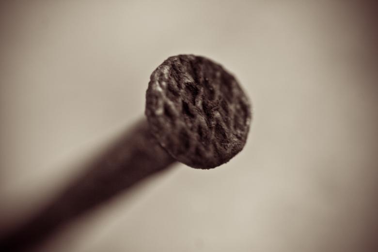 Free stock image of Rusty nail created by Bjorgvin