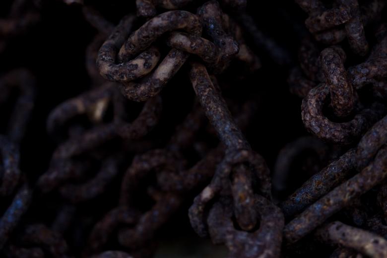 Free stock image of Rusted steel chain created by Bjorgvin