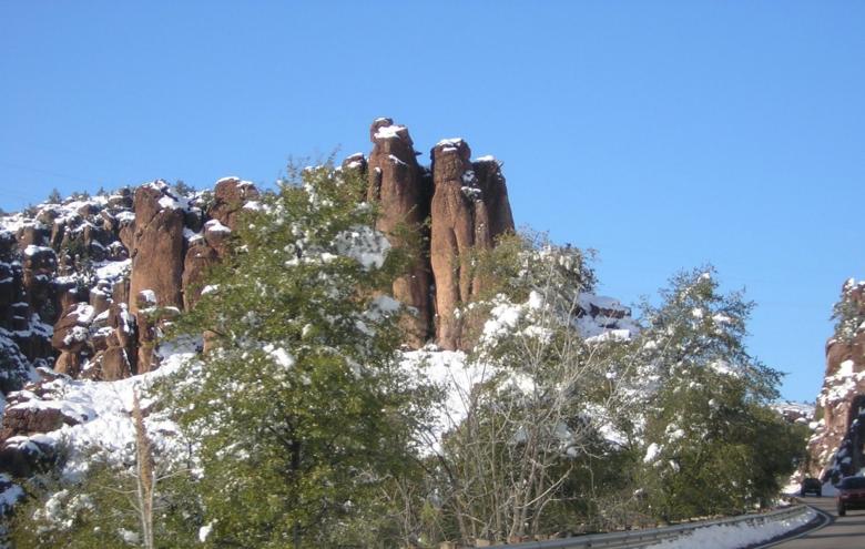 Free stock image of Snow in the mountains created by thejazzcat