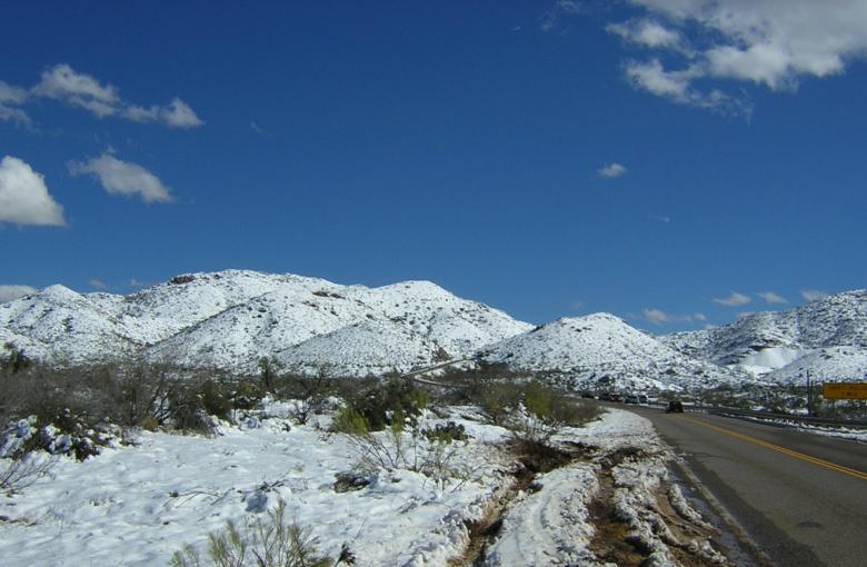 Free stock image of Arizona snow created by thejazzcat
