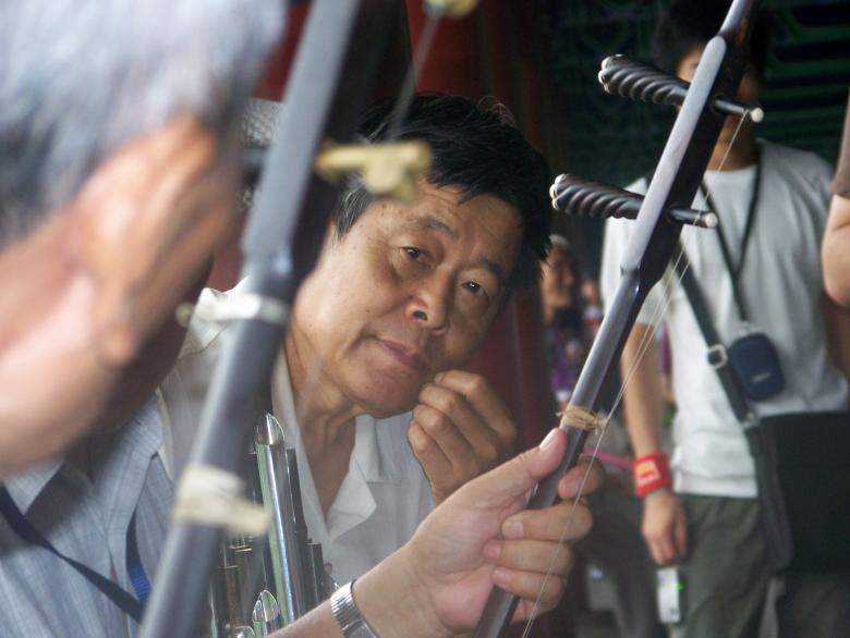 Free stock image of Chinese musician created by Trevor Sherwood