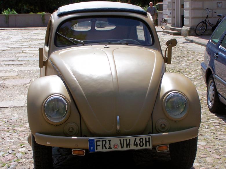 Free stock image of Old Volkswagen Beetle from World War 2 created by Marc