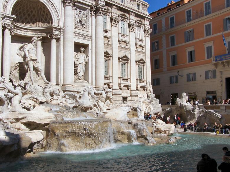 Free stock image of Fontana di Trevi - Rome created by Marc