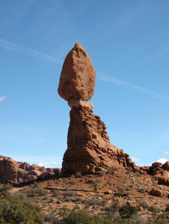Free stock image of Balanced Rock created by Dragomir Bogomilov
