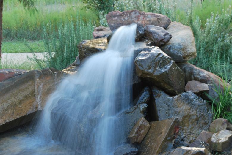 Free stock image of Garden Waterfalls created by kkDonut