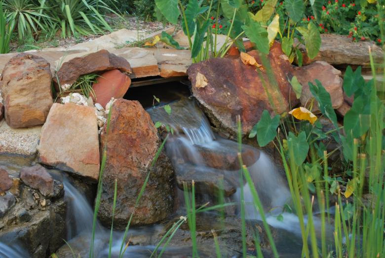 Free stock image of Garden Waterfalls created by kkDonut
