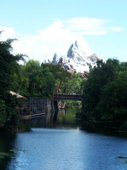 Mountain range at Disneys Animal Kingdom - Free Stock Photo