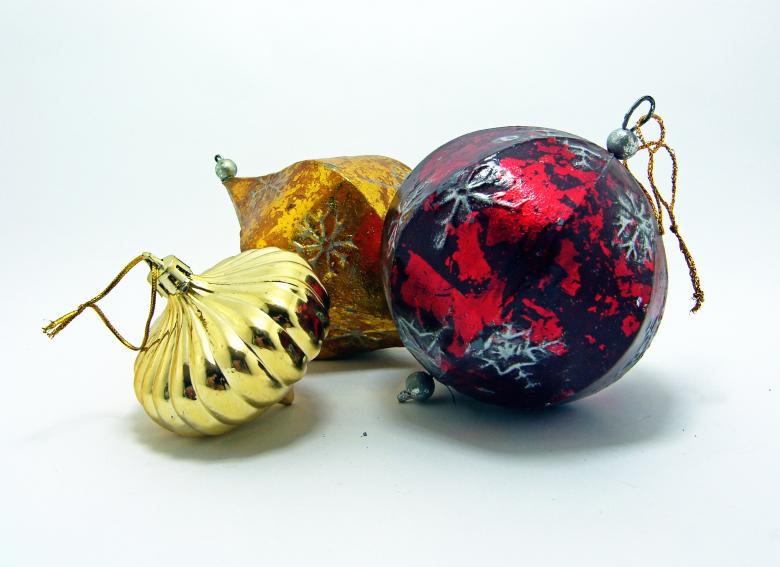 Free stock image of Colorful Christmas balls created by homero chapa