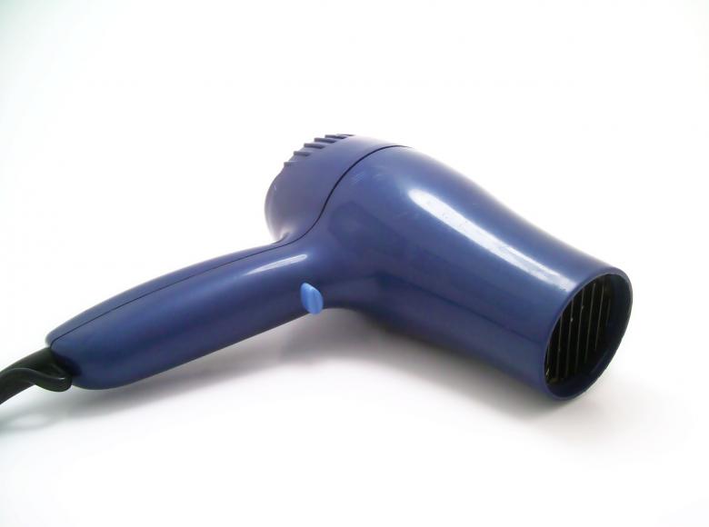 Free stock image of Blue hairdryer created by homero chapa